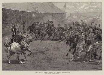 Le spectacle du Far West à West Brompton
